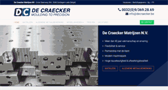 Desktop Screenshot of decraecker.be